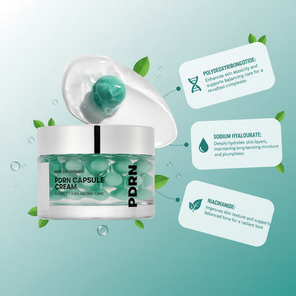 PDRN Seaweed Green Capsule Face Cream 50g